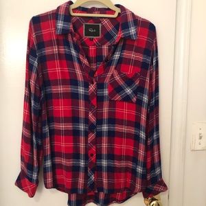 Rails Red and Blue Plaid Flannel